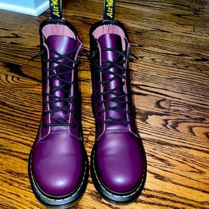 Women’s Purple Dr. Martens